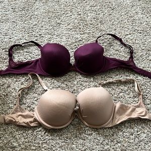 Demi lined Victoria’s Secret bras